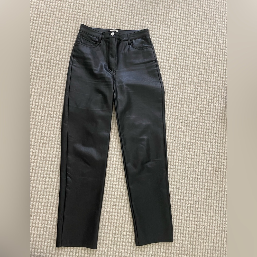 Barely Worn Wilfred Size 4 Leather Pant